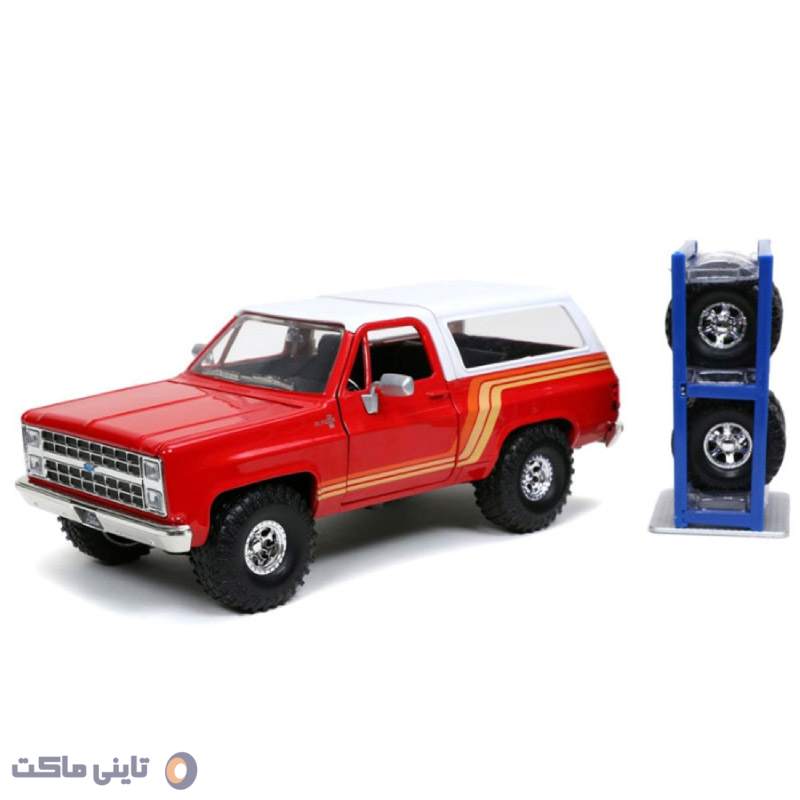 ماکت ماشین شورلت بلیزر (Chevrolet Blazer 1980) برند Jada