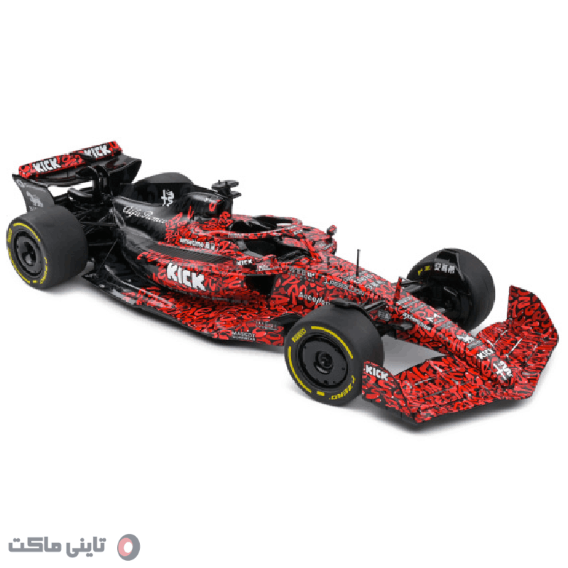 ماکت ماشین Alfa Romeo C42 F1 Team X Boogie Art rot/schwarz 2023 برند Solido