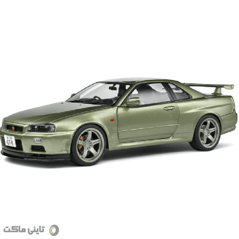 ماکت ماشین Nissan Skyline GT-R R34 1999 برند Solido