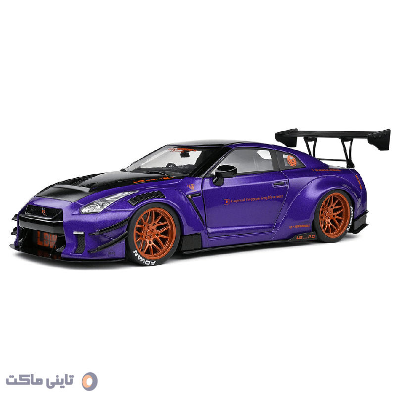 ماکت ماشین Nissan Skyline GT-R (R35) LBWK Bodykit Type 2 برند Solido