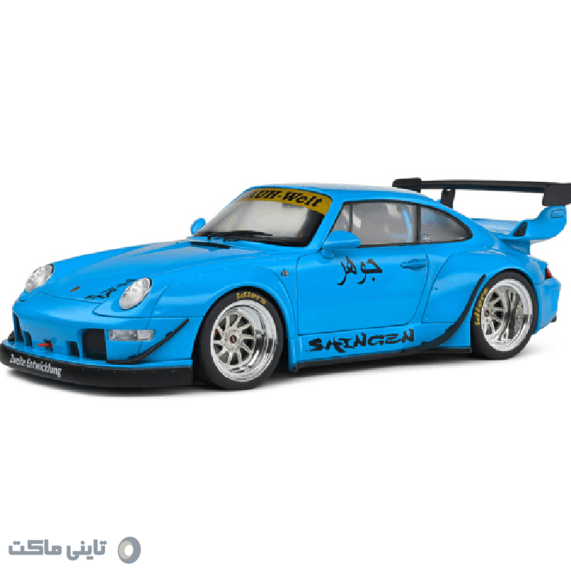 ماکت ماشین 2018 Porsche 993 RWB Bodykit برند Solido