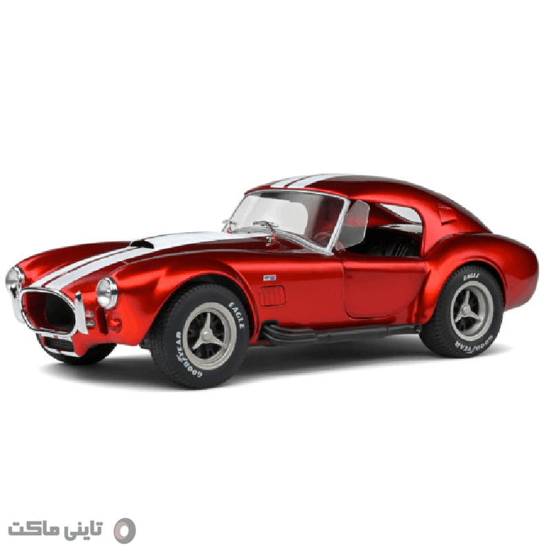 ماکت ماشین Shelby AC Cobra 427 MK2 Red + Hardtop 1965 برند Solido