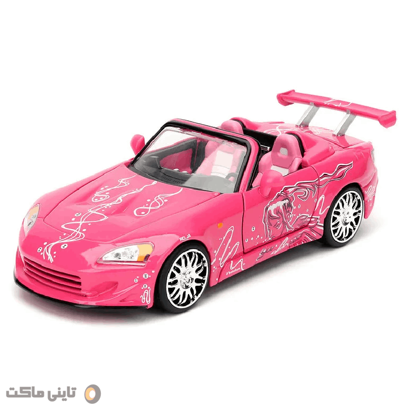 ماکت ماشین Suki's Pink Honda S2000 برند Jada