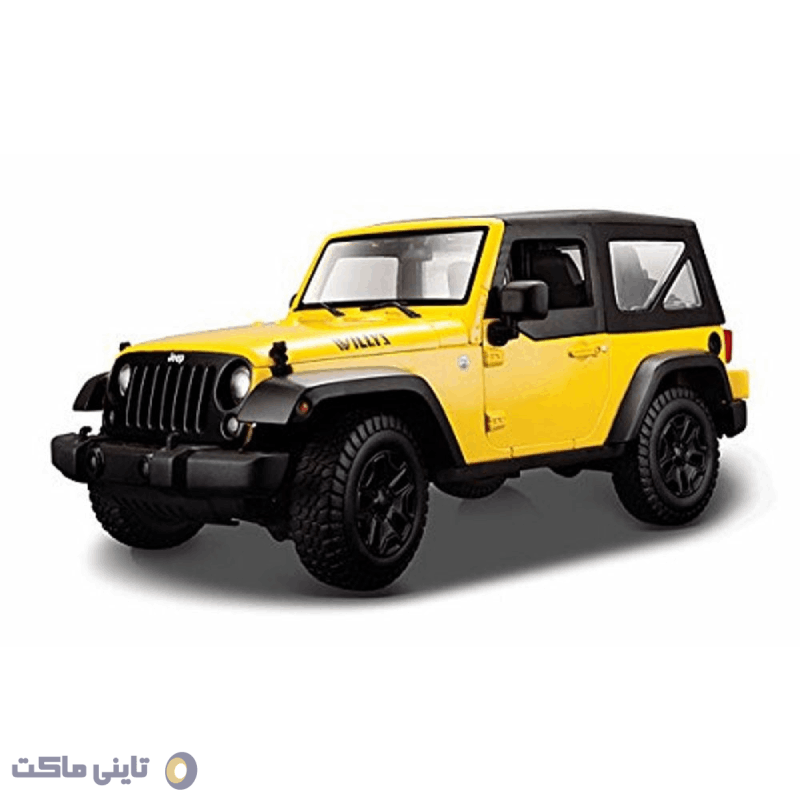 ماکت ماشین 2017 Jeep Wrangler برند Maisto