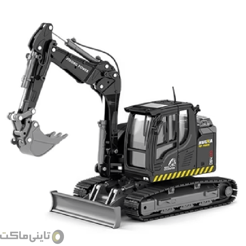 ماکت ماشین 1726 Static Compact Excavator برند Huina