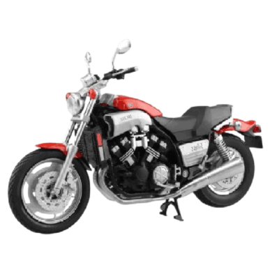 ماکت موتور Yamaha Vmax Fire Red برند Aoshima