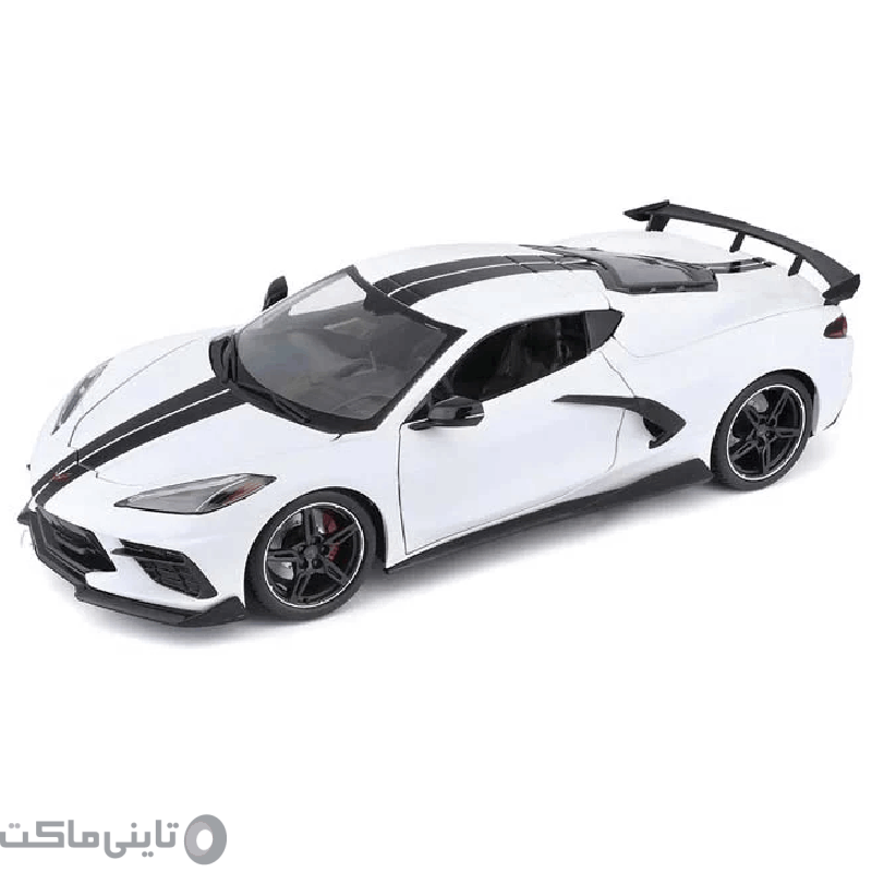 ماکت ماشین 2020 Chevrolet Corvette Stingray Coupe برند Maisto