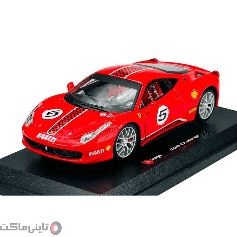 ماکت ماشین Ferrari 458 Challenge برند Bburago