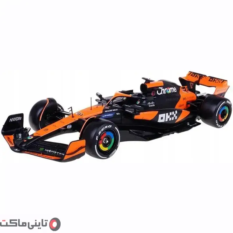 ماکت ماشین فرمول یک McLaren با فیگور برند Bburago ماکت ماشین فرمول یک McLaren با فیگور برند Bburago