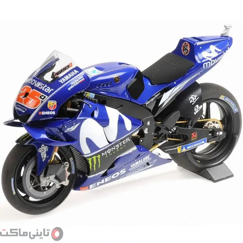 ماکت موتور 2018 Yamaha yzr-m1 Movistar برند Minichamps