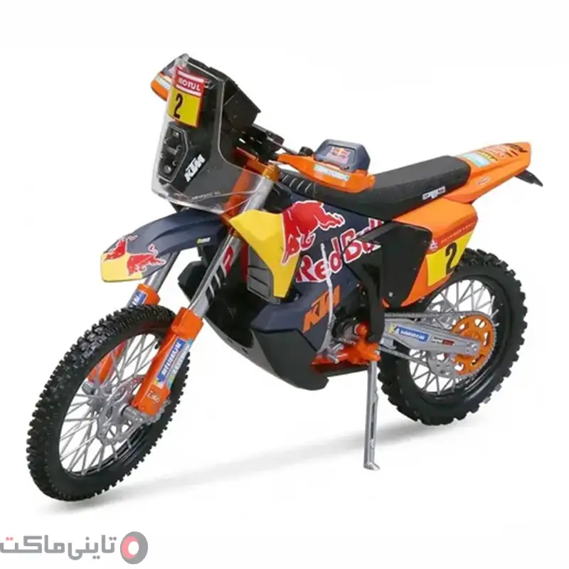 ماکت موتور KTM RedBull Rally برند Maisto