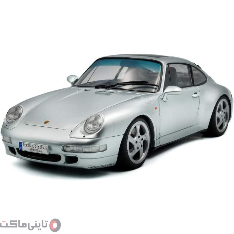 ماکت ماشین Porsche 911 (993) برند Solido نقره ای