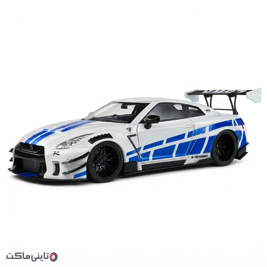 ماکت ماشین NISSAN GT-R (R35) W/ LIBERTY WALK 2024 برند Solido
